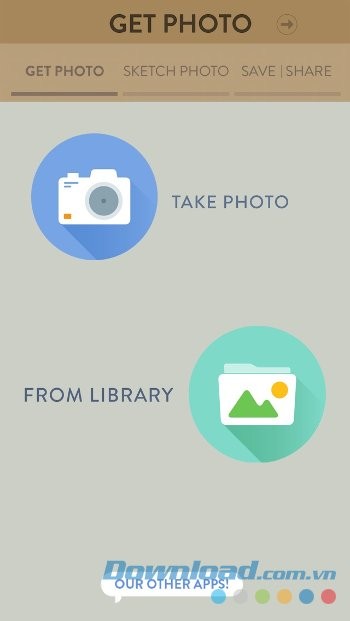 Nhập ảnh theo 2 cách