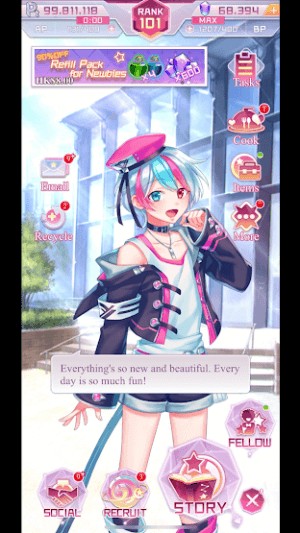 100% Live2D, cho bạn chạm và tương tác