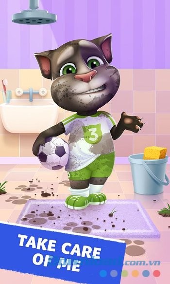 Chơi cùng Tom trong game My Talking Tom