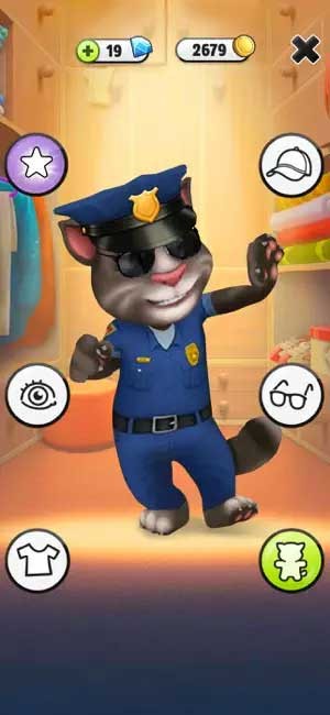 Tùy chọn trang phục cho Tom