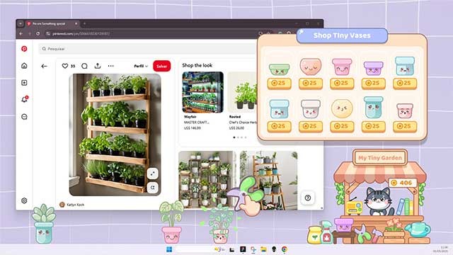 Bạn có thể mở khóa hàng loạt vật phẩm mới như chậu hoa, giá đỡ, loại cây và đồ trang trí