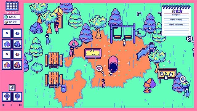 My Tiny Park là game mô phỏng xây dựng công viên dễ thương