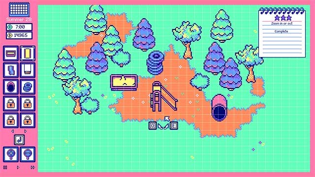 Tùy chỉnh công viên với màu sơn, thiết kế và trang trí độc đáo