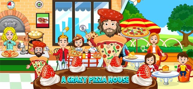 Một bữa tiệc bánh pizza