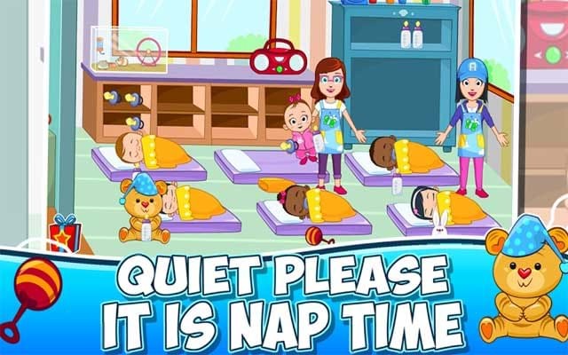 Đã đến giờ ngủ trưa rồi, hãy nhớ đắp chăn cho em bé nhé