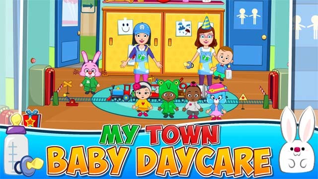 Game trẻ nhỏ chăm sóc em bé trong nhà trẻ vui nhộn - My Town: Daycare