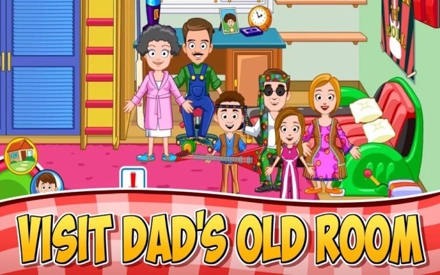 Khám phá căn phòng thời thơ ấu của bố
