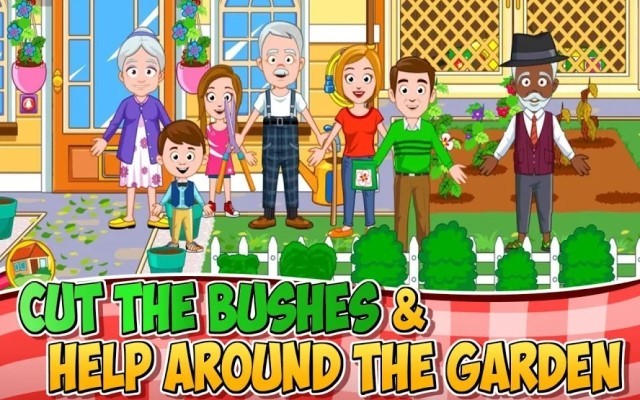 Cùng ông bà chăm sóc khu vườn