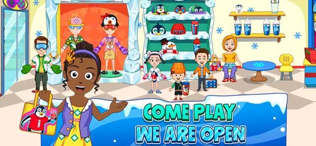 Rất nhiều hoạt động đang chờ bé khám phá trong My Town: Iceme Amusement Park