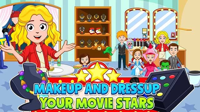 Game có 14 nhân vật, bao gồm: đạo diễn phim, ngôi sao điện ảnh và nhân viên rạp phim