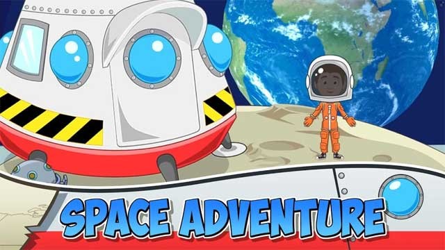 Du hành vào không gian trong My Town: Museum