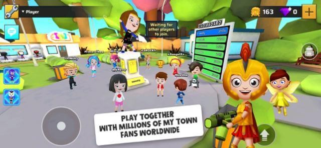 Chơi cùng hàng triệu fan My Town trong thế giới game My Town World Of Games