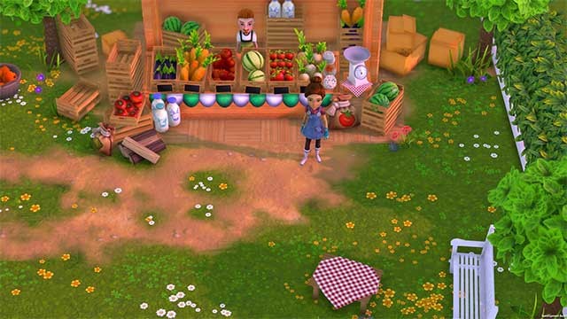 Giới thiệu sản phẩm địa phương với cư dân trong làng