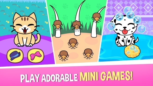 My Virtual Pet Shop có nhiều trò chơi nhỏ dễ thương