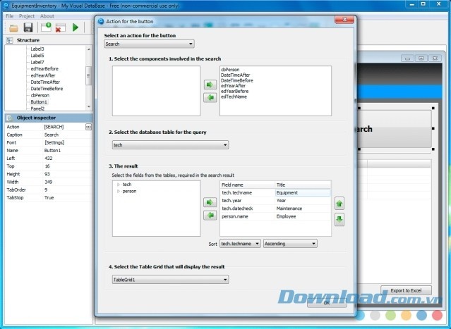 Không cần viết code người dùng vẫn tạo được giao diện với đầy đủ chức năng