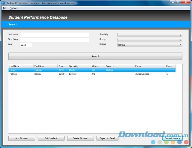 Chương trình hỗ trợ người dùng tự tạo cơ sở dữ liệu và biến chúng thành ứng dụng riêng biệt