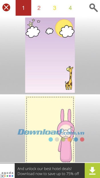 Chọn hình nền có sẵn