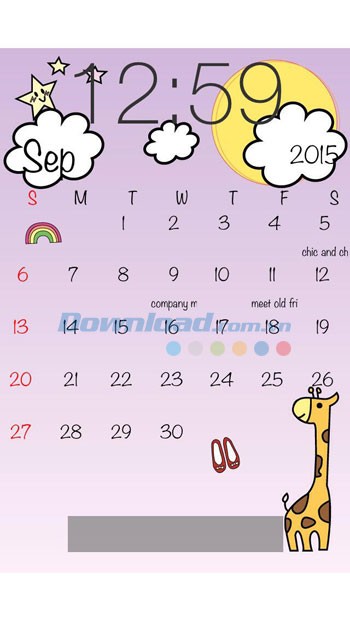 Hoàn thiện màn hình Lock