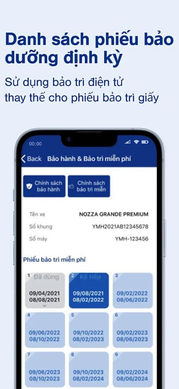 Tích hợp phiếu bảo hành