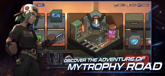 Khám phá và kiếm danh hiệu khi chiến đấu chống lại kẻ thù trong game Mybots - Clash Cards Battle