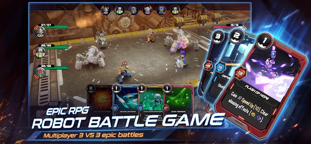 Game RPG chiến đấu robot hoành tráng