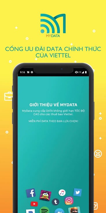 Cổng cung cấp data Viettel