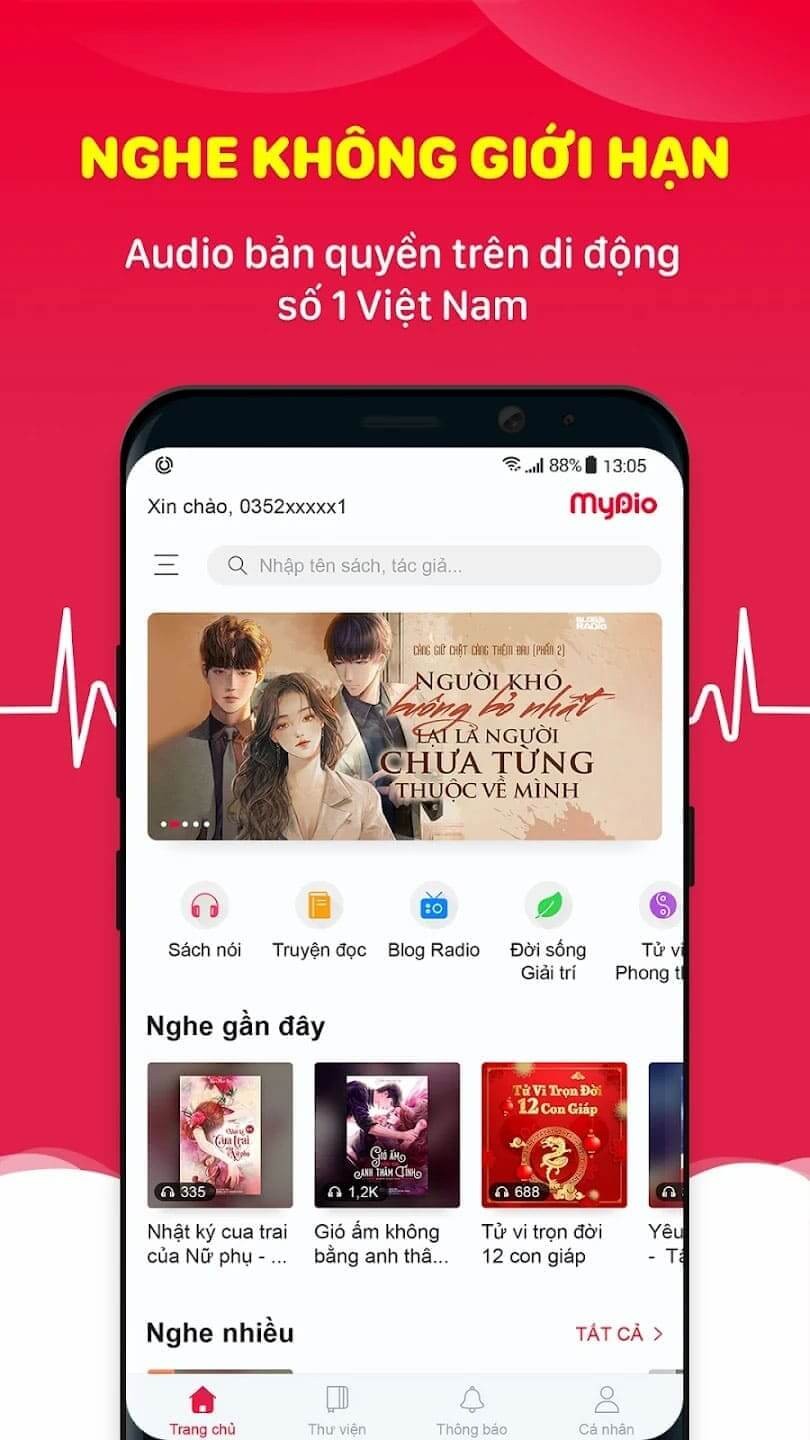 Nghe không giới hạn