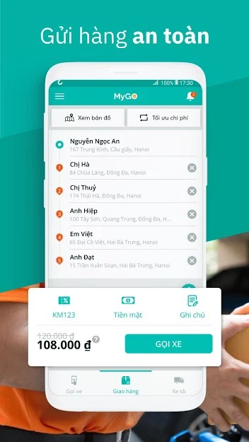 Giao hàng an toàn với MyGo
