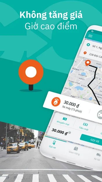 Dịch vụ không tăng giá giờ cao điểm