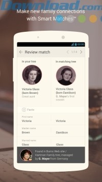 Tạo các mối liên hệ mới với chức năng Smart Matches