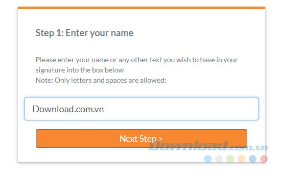 Tạo chữ ký điện tử bằng MyLiveSignature