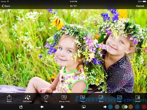 Trình chiếu slideshow ảnh