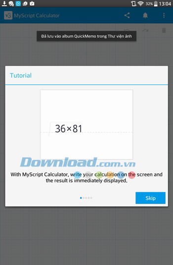 MyScript Calculator cho Android
