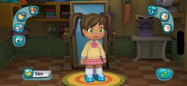 Tự do tùy chỉnh diện mạo cho nhân vật của bạn trong MySims