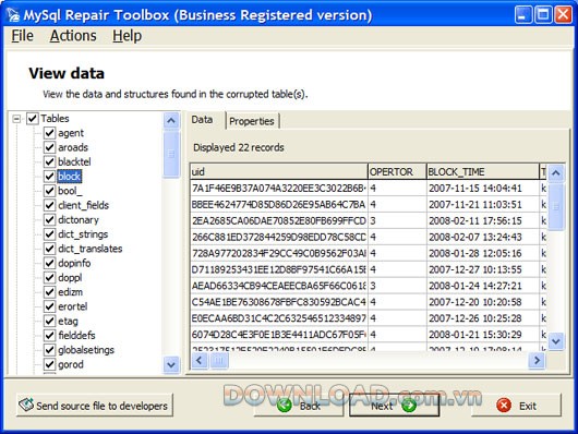 MySQL Repair Toolbox