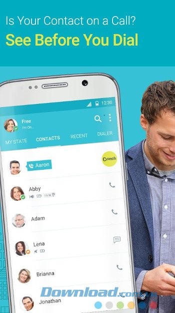 Xem thông tin liên lạc trên MyState