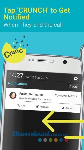 Nhận thông báo kết thúc cuộc gọi với MyState