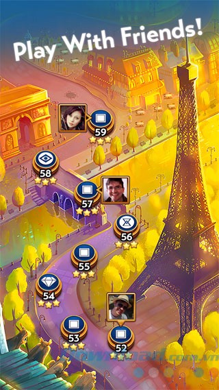 Tương tác với bạn bè