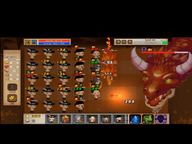 Mystic Hammer có lối chơi phòng thủ tháp giống với game Plants vs. Zombies