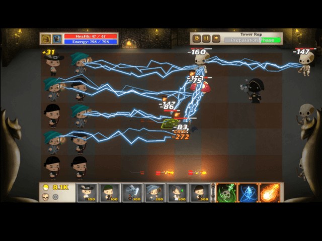 Vô số kỹ năng mạnh mẽ để đối phó kẻ thù