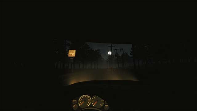 Mystic Rest Stop game có cơ chế lái xe trong rừng