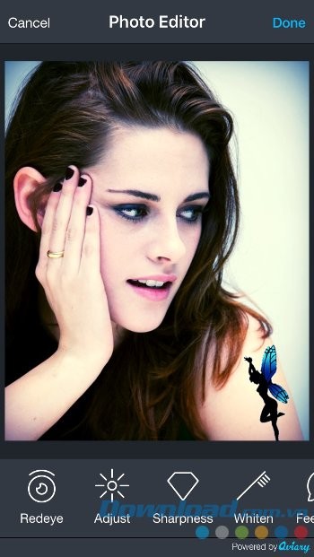 Sửa ảnh với Aviary