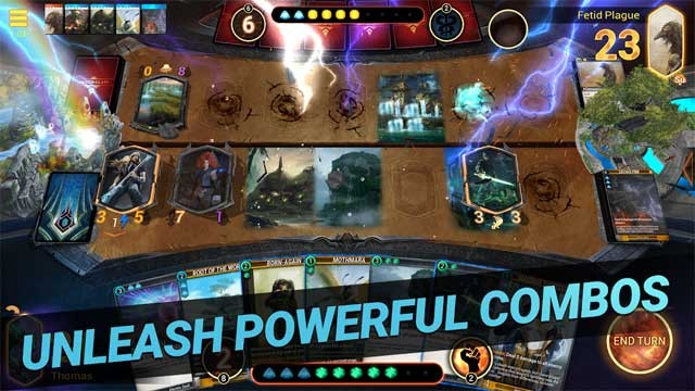 Giải phóng những combo sức mạnh trong game Mythgard cho Android