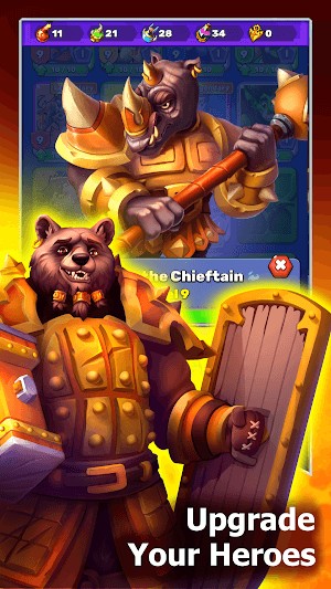 Nâng cấp anh hùng của bạn