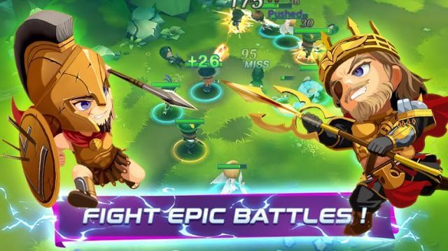 Tham gia các trận chiến huyền thoại hoành tráng