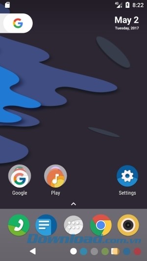 N Launcher Pro cho Android chỉnh sửa giao diện điện thoại