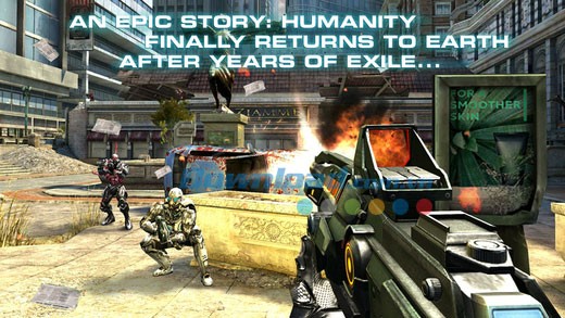 N.O.V.A. 3 Freedom Edition cho iOS