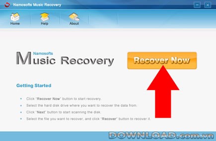 Namosofts Music Recovery