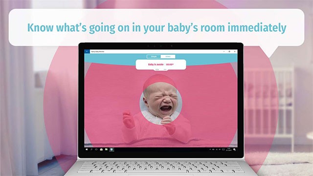 Nhận thông báo ngay khi có thay đổi về hoạt động của trẻ