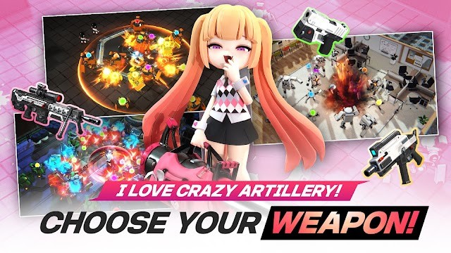 Chọn giữa các loại vũ khí mạnh mẽ, chuyển đổi linh hoạt